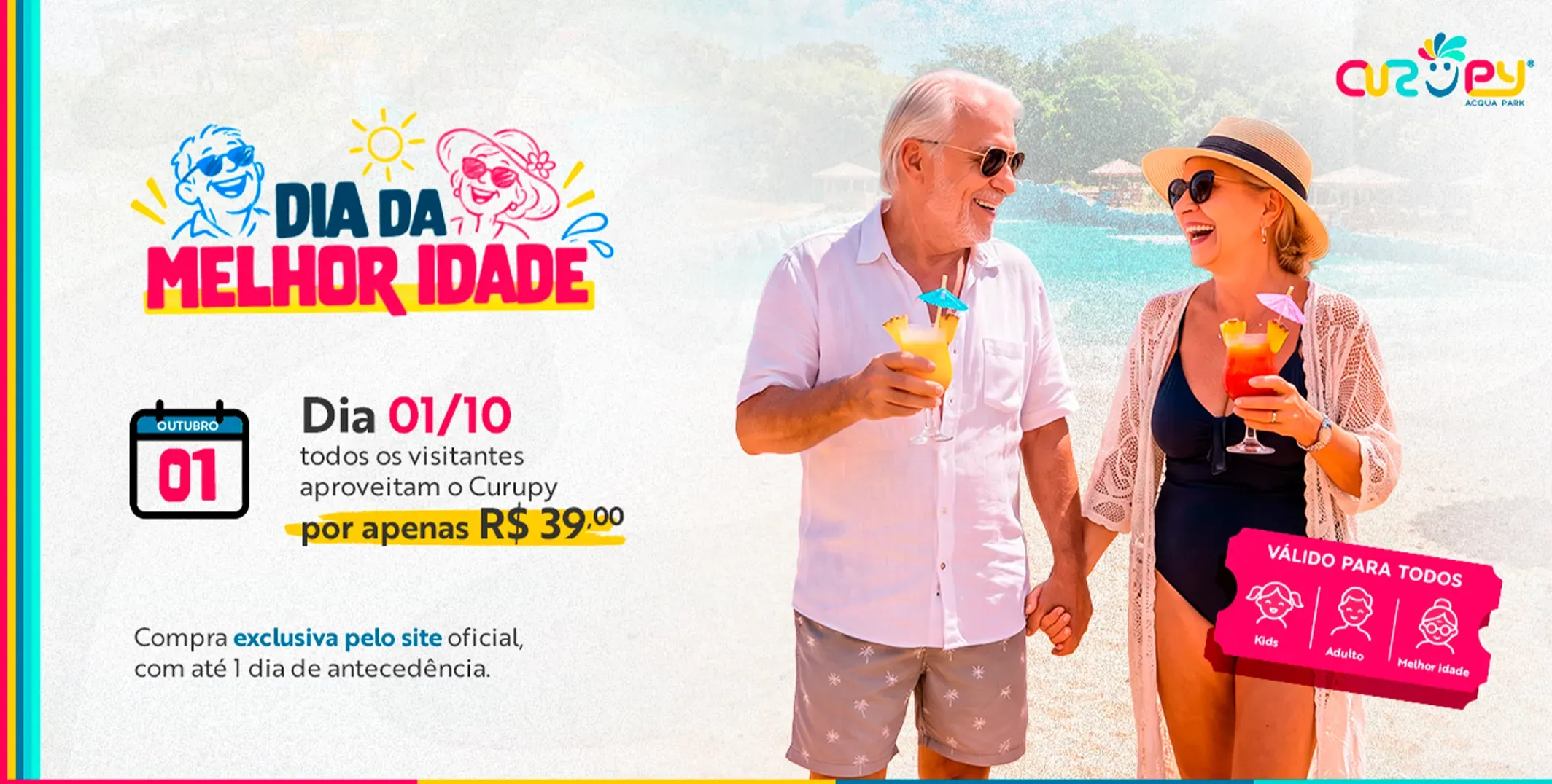 DAY USE - DIA DA MELHOR IDADE