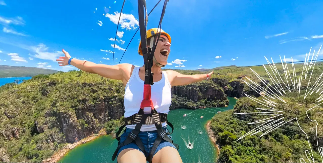 Ingresso + Tirolesa -  Adulto Acima 10 Anos