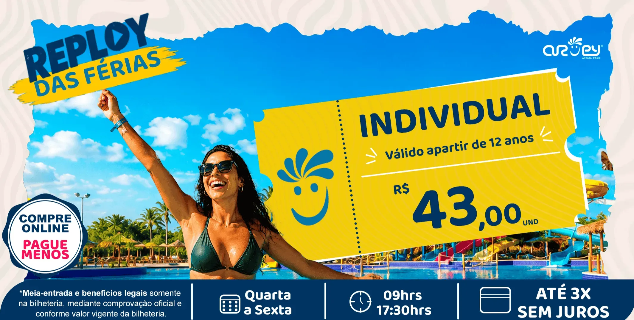DAY USE - REPLAY - DIA DE SEMANA