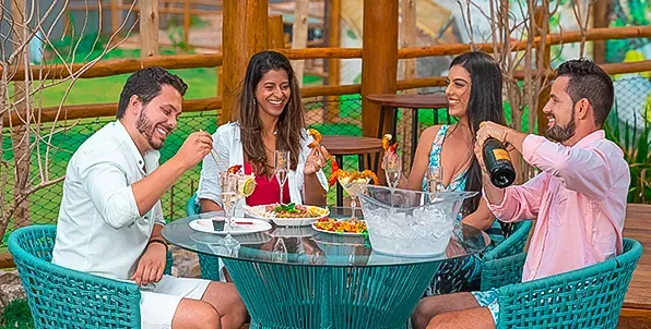 Bangalô para 4 Pessoas com Piscina Privativa