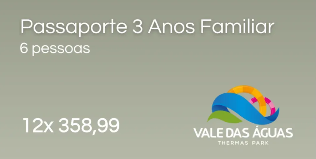 PASSAPORTE 3 ANOS FAMÍLIAR