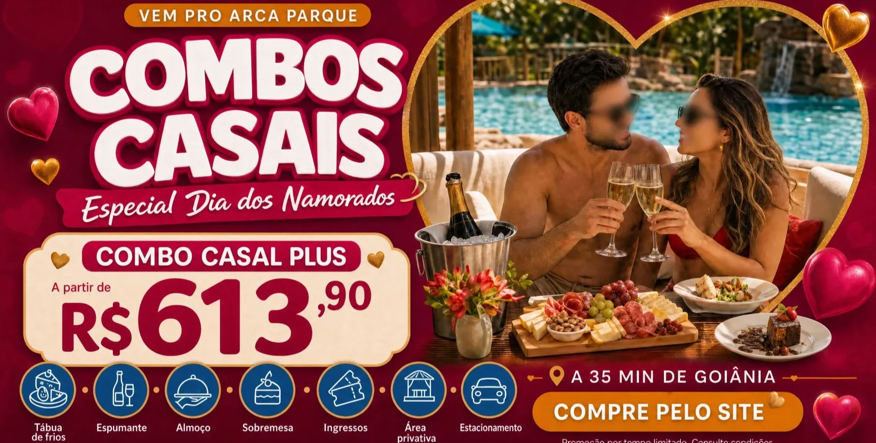 Dia dos Namorados - Combo Casal Plus