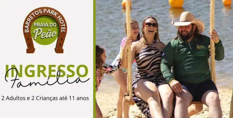 Ingresso Família Fim de Semana