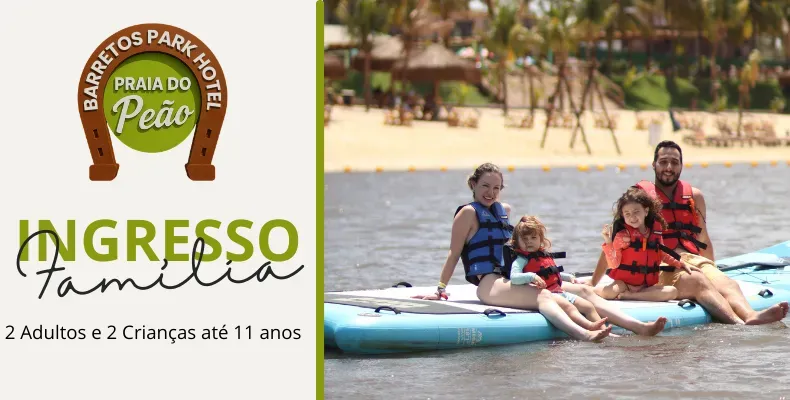Ingresso Família Fim de Semana