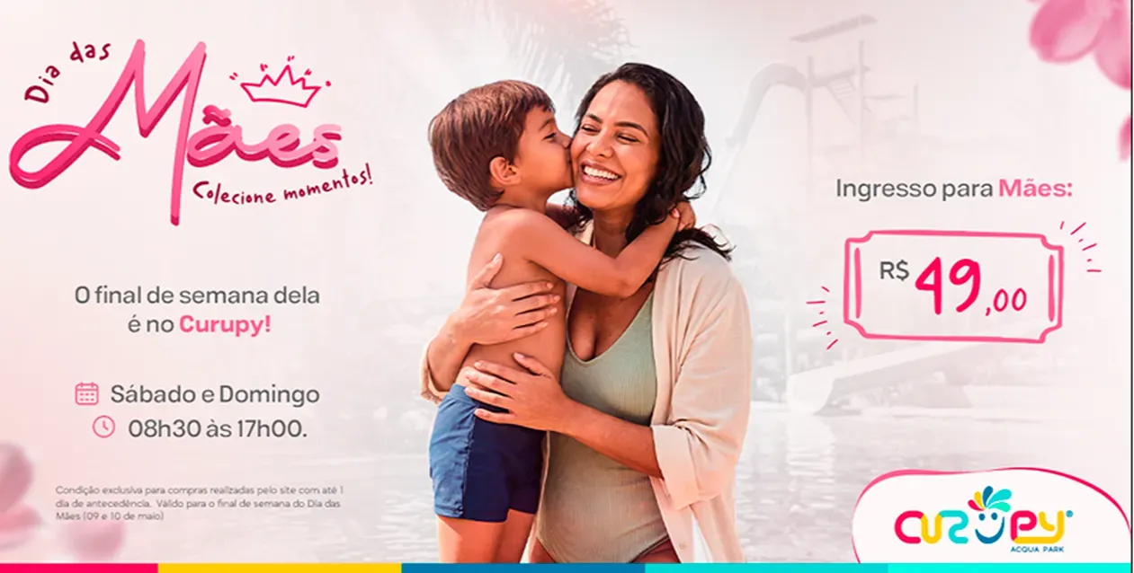 DAY USE - DIA DAS MÃES