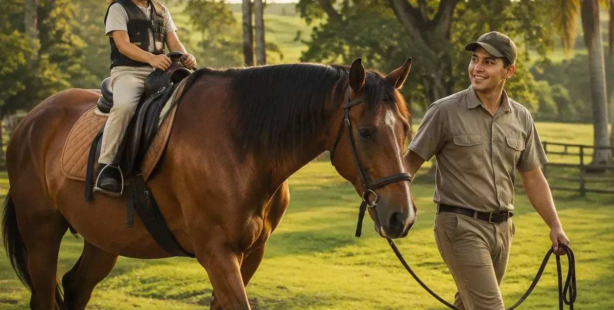 Passeio a cavalo