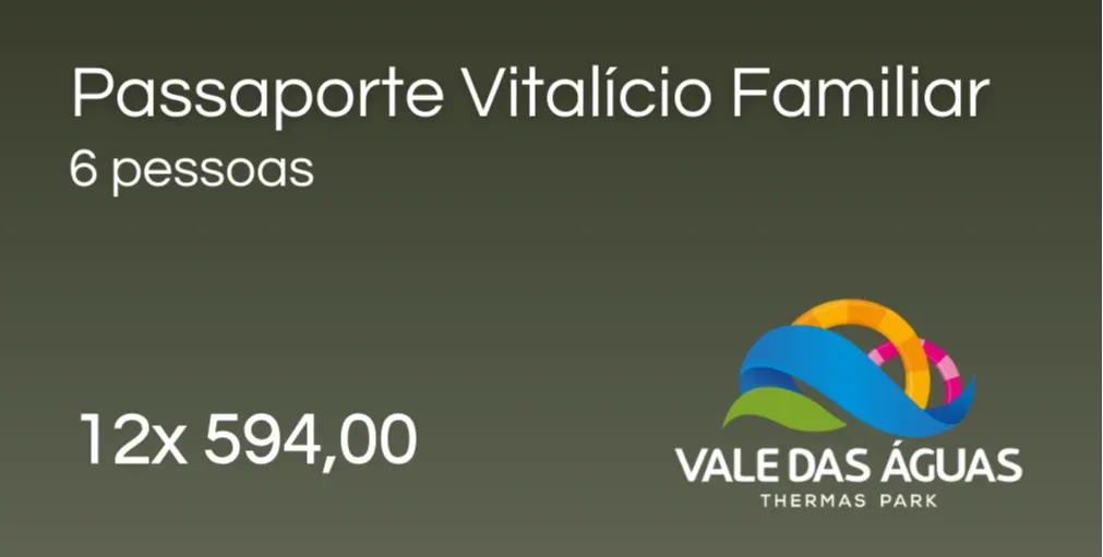 PASSAPORTE VITÁLICIO FAMÍLIAR