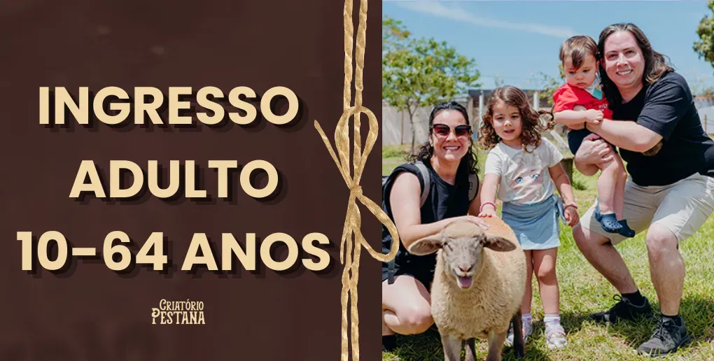 INGRESSO ADULTO - CAFÉ DA MANHÃ