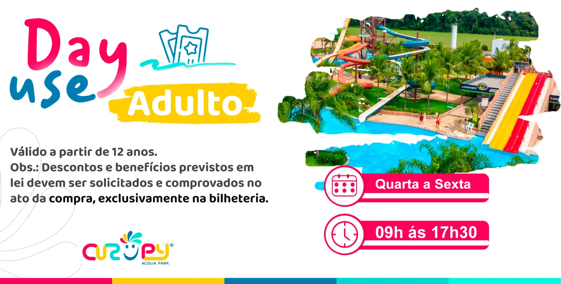 DAY USE - DIA DE SEMANA