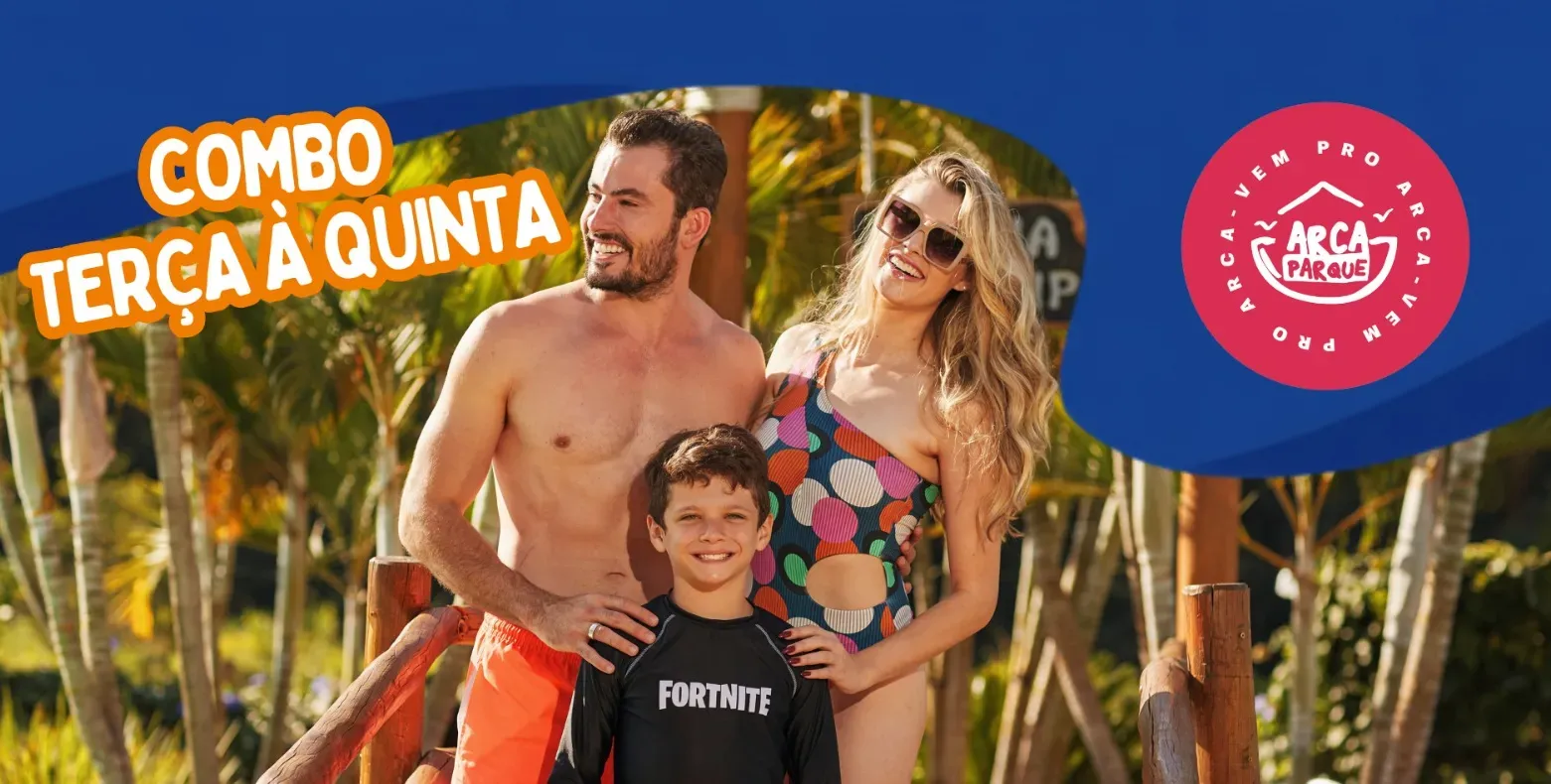 Combo Férias! Especial de Terça a Quinta