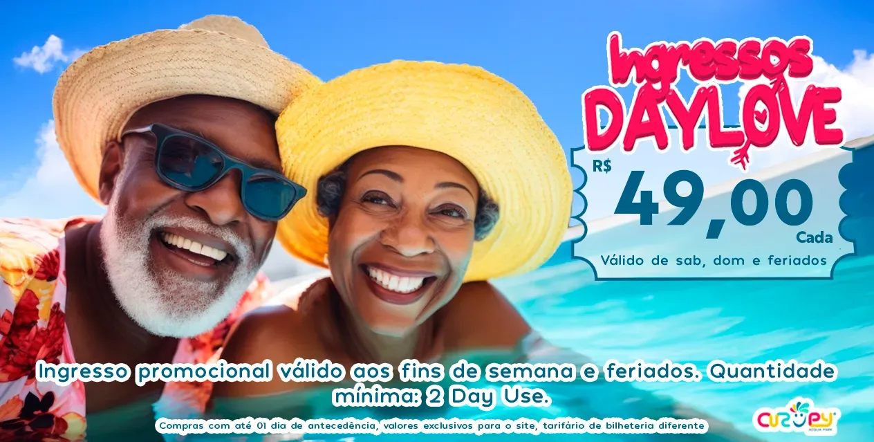 DAY LOVE - FINAL DE SEMANA E FERIADOS