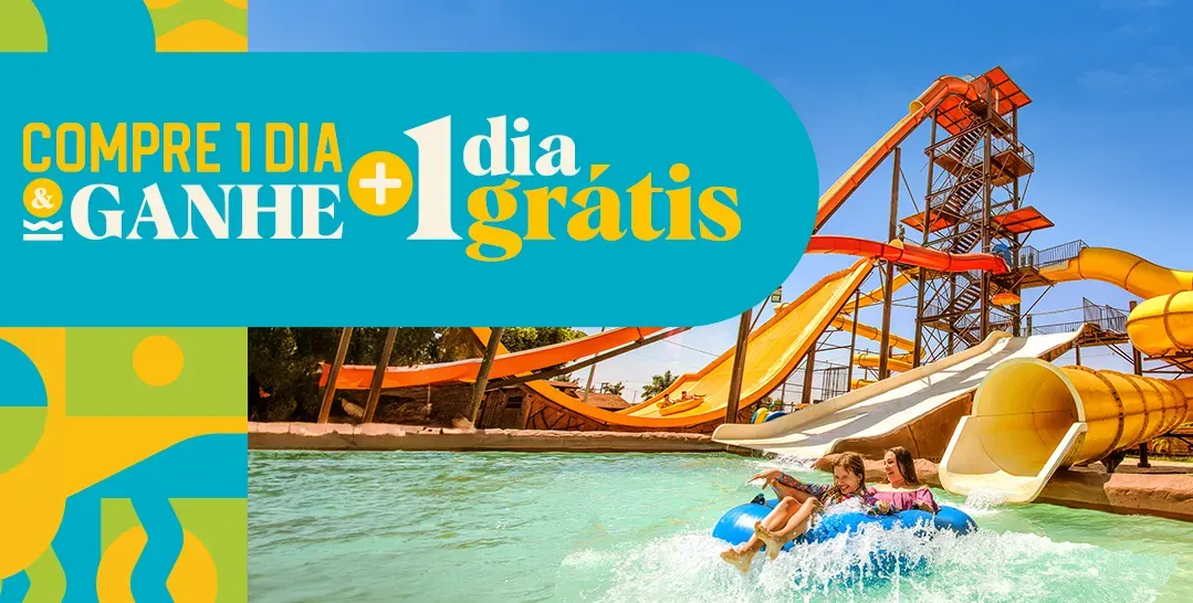 Compre 1 dia e ganhe + 1 dia grátis