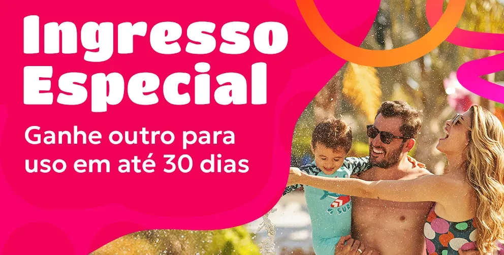 Ingresso Sexta-feira + Ganhe Outro Dia