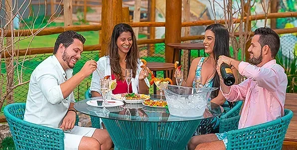 Bangalô para 4 Pessoas + Piscina Privativa